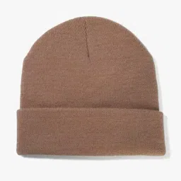 gas Men Logo Print Acrylic-Blend Beanie image 2