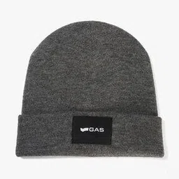 gas Men Logo Print Acrylic-Blend Beanie-picture-12