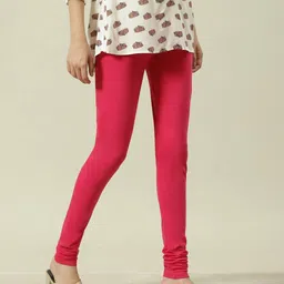 biba Women Churidar with Elasticated Waist image 2