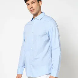 armani exchange Men Full Sleeves Classic Shirt image 2