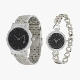 timex TW00PR228 His & Hers Couple Analogue Watch Set image 2