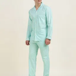 hancock Men Checked Lounge Wear Set image 2