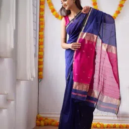 indie picks Banarasi Art Silk Traditional Saree image 2