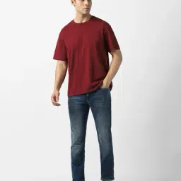 van heusen Men Mid Wash Straight Jeans image 2