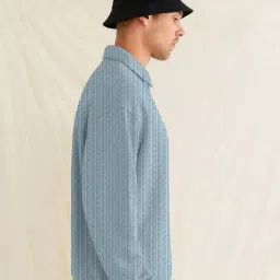 jump cuts Men Regular Fit Polo T-Shirt with Full Sleeves image 2