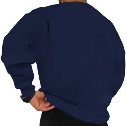 ausk Men Graphic Print Loose Fit Sweatshirt image 2