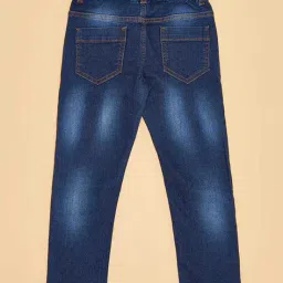 pantaloons junior Boys Typographic Print Slim Fit Jeans image 2