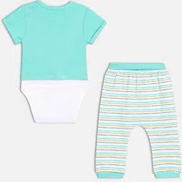 mini klub Printed Round-Neck Bodysuit image 2