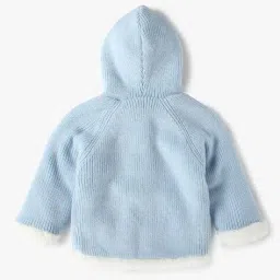 inf frendz Infants Faux-Fur Hooded Cardigan image 2