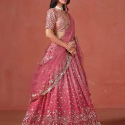 zeel clothing Women Embellished and Embroidery Lehenga Choli Set with Dupatta image 2