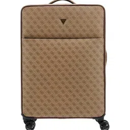 guess Printed Soft Body Medium Trolley Bag image 2