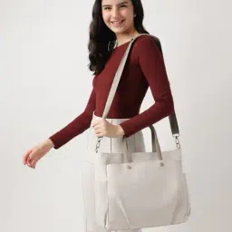 fastrack Women WorkEase Minimilist Laptop Tote Bag image 2