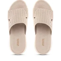 onsole Women Slides with Faux Leather Upper image 2