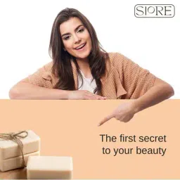 siore Pack of 2 Harghar Sandalwood & Saffron Bath Soap image 2