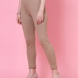 clora creation Women Leggings with Elasticated Waistband image 2