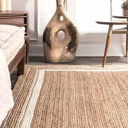 habere india Hand Woven Jute Carpet & Rugs 5'' x 8'' image 2