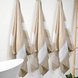 rangoli Pure Cotton Bath Towels Set image 2