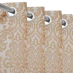 saral home Cotton Window Curtains 1pc image 2