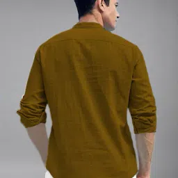 neonomad Men Mandarin-Collar Slim Fit Kurta image 2