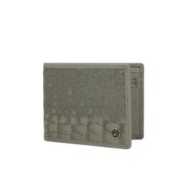 da milano Men Logo Embossed Bi-Fold Wallet image 2