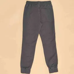 yu by pantaloons Slim Fit Flat Front Cargo Pants with Elasticated Waist image 2