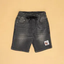 pantaloons junior Boy Regular Fit Flat-front Shorts image 2