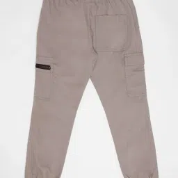 pantaloons junior Boys Relaxed Fit Flat-Front Jogger Pants image 2