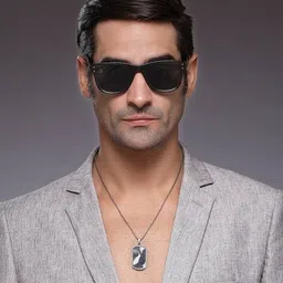 hashtag eyewear Men UV-Protected Wayfarers Sunglasses-RB-SU-001100-C4 image 2