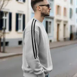 neonomad Men Regular Fit Crew-Neck Sweatshirt image 2