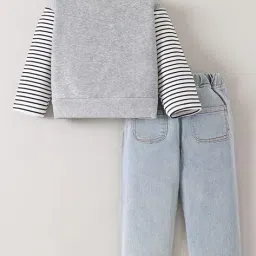 hopscotch Boys Cotton Tracksuit Set image 2