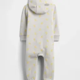 gap kids Infants Printed Hooded Neck Onesies image 2