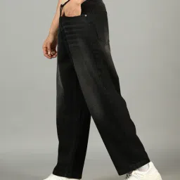 Shein Full Length Fly With Button Closure Mid Wash Jeans image 2