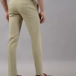 neonomad Men Flat-Front Slim Fit Trousers image 2