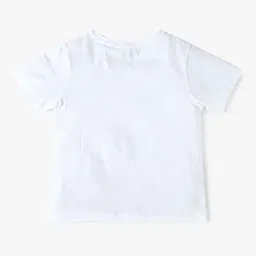 yousta Girls Graphic Print Regular Fit Crew-Neck T-Shirt image 2