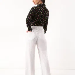 marks & spencer Wide Leg Flat-Front Pant image 2