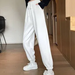 outzidr global Women Cuffed Joggers image 2