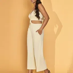 urban sundari Women Strappy Jumpsuit with Insert Pockets image 2