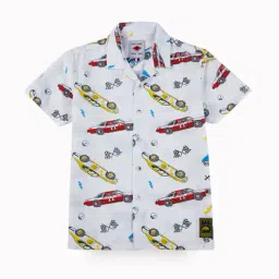 gini & jony Graphic Print Shirt & Shorts Set image 2