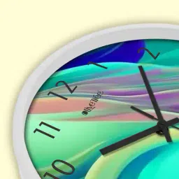 olive tree Round Shaped Analog Wall Clock image 2