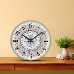 olive tree Wall Clock Round Analog image 2
