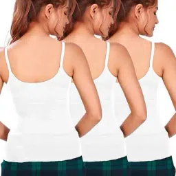 alba Pack of 3 Women Camisoles with Adjustable Straps image 2
