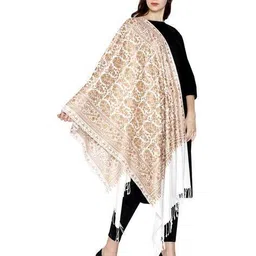 swi stylish Kashmiri Embroidered Stole image 2
