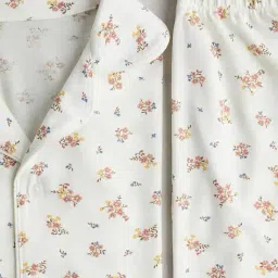 h&m Floral Woven Top and Pyjamas Set image 2