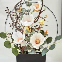 home centre Gloria Spark Artificial Magnolia Potted Plant with LED image 2