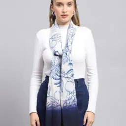 monte carlo Women Micro Print Stole image 2