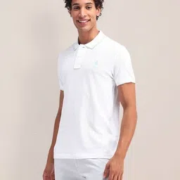 u.s. polo assn. Men Slim Fit Polo T-Shirt with Logo Embroidery image 2