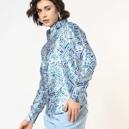 fyre rose Women Printed Slim Fit Shirt image 2