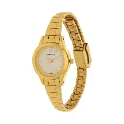 sonata Women Water-Resistant Analogue Watch-NT8098YM01 image 2
