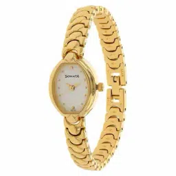 sonata Women Water-Resistant Analogue Watch-NT8107YM01 image 2