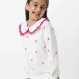 nauti nati Girls Polka-dot Sweatshirt image 2